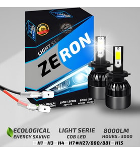 ZERON Light Series H27 Led Xenon Şimşek Etkili Led Xenon Led Ampul