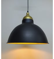 Metal Siyah Gold Rustik Retro Dekoratif Kafe Mutfak Sarkıt Avize