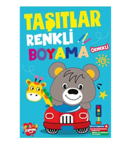 Renkli Boyama Taşıtlar