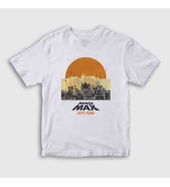 Presmono Unisex Çocuk Beyaz Armada Immortan Joe Film Mad Max T-Shirt 484001tt