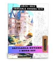Sayılarla Boyama Süper Seti (Güzel Kale)