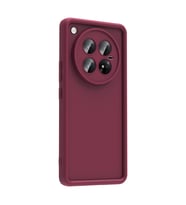 İnfinix Zero 40 5G Kılıf Kamera Korumalı Ananas Silikon Kapak (Mürdüm)
