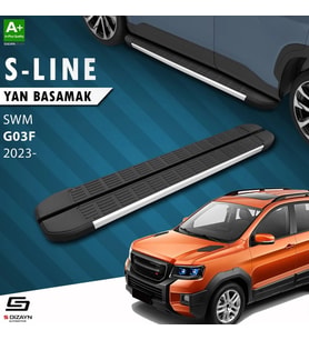 S-Dizayn SWM G03F S-Line Aluminyum Yan Basamak 193 Cm 2023 Üzeri A+ Kalite