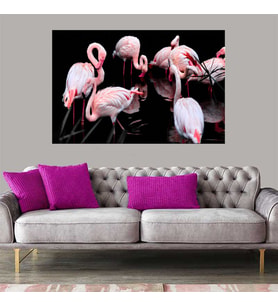 Miyrem Exclusive Serie"  Flamingo Kanvas Tablo