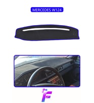 MERCEDES W124 Uyumlu Torpido Örtüsü Yansıma Önleyici Kolay Montaj Tam Koruma H5