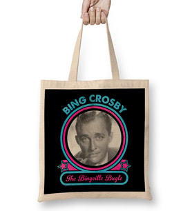 Bing Crosby The Bingville Bugle Bez Çanta Uzun Saplı
