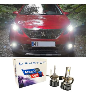 Peugeot 2008 Led Xenon Kısa Far Ampulü H7 Mono Yeni Seri Beyaz 2013-2019