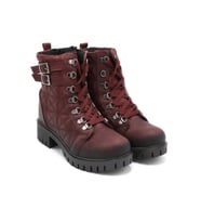 Moda Ayakkabı 6654 Kadın Bot Ayakkabı (Bordo)
