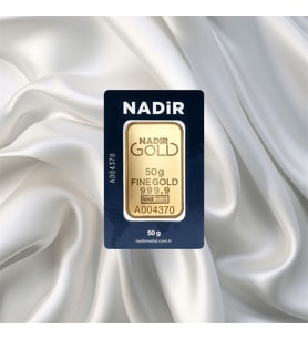 50 Gr 24 Ayar 999.9 Nadir Gram Altın