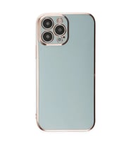 Apple İphone 15 Pro Max Kılıf Volet Silikon - Açık Yeşil