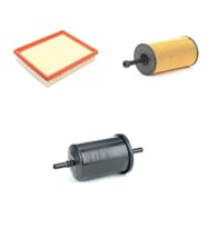 Bosch Filtre Bakım Seti Peugeot 206+ 1.4 Benzin 2009+ Hava + Yağ f. + Yakıt Filtre Bosch