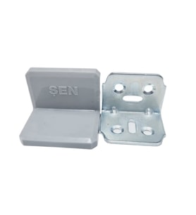 KAPAKLI L GÖNYE KÜÇÜK GRİ   ÖLÇÜLERİ 2x35x25x25  15 ADET