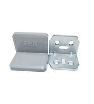 KAPAKLI L GÖNYE KÜÇÜK GRİ   ÖLÇÜLERİ 2x35x25x25  15 ADET