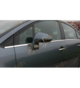 Citroen C4 HB 2005 > 2010 Cam Çıtası 8 Prç. P. Çelik (Krom)