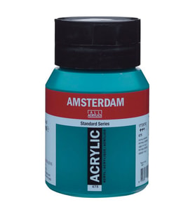 Talens Amsterdam Akrilik Boya 500 ml. 675 Phthalo Green 