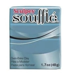 Sculpey Souffle Polimer Kil 48 gr. Mavi Taş (Bluestone) 