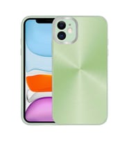 Uyumlu Model Apple iPhone 11 Kılıf Kamera Korumalı Sert Desa Kapak (Açık Yeşil)