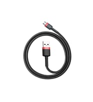 Baseus Cafule 2.4a Micro Usb 0.5 Metre Şarj Kablosu Siyah
