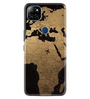 Casper E30 F20 X20 Kılıf Desemli Silikon Map Planet 1656