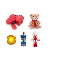 Eşe Sevgiliye Romantik Hediye Aşk Sözleri Kalp Kutu Peluş Ayı Mini Gece Lamba Atlı Karınca Aşk Ölçer