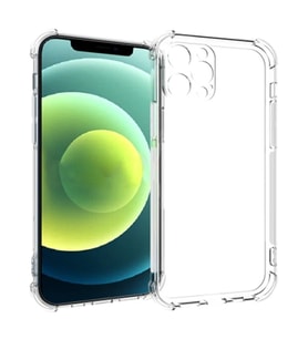 İPhone 12 Pro Max 6.7 Anti-Drop Silikon Kılıf Kamera Korumalı Şeffaf Silikon K? - OVRLAU3996-9