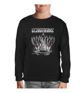 Scorpions - Return To Forever Siyah Çocuk Sweatshirt