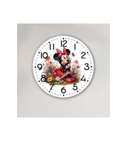 bilge Tasarım Çocuk odası Duvar Saati 30 x 30 CM (Karışık)