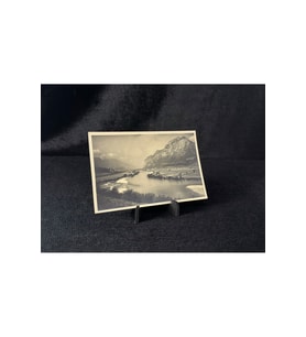 Avusturya Kartpostalı: 1940-50'li Yıllar Innsbruck Martinswand - Fotoğraf: Adolf Künz