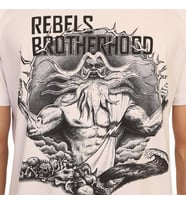 Bant Giyim - Zeus Beyaz Erkek T-shirt Tişört