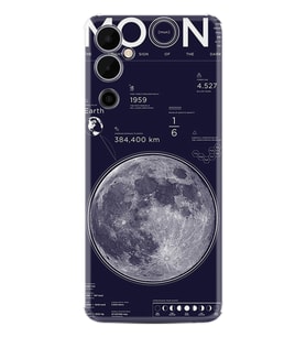 Tecno Pova Neo 2 Kılıf Resimli Desenli Baskılı Silikon Moon info 1424