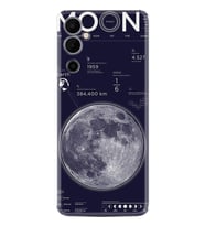 Tecno Pova Neo 2 Kılıf Resimli Desenli Baskılı Silikon Moon info 1424