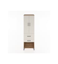 Hyperion Dolap 3 Raflı 2 Çekmeceli 2 Kapaklı 60x44x195 Çam-Aytaşı