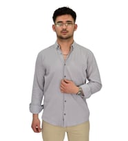 Erkek Spor Gömlek Regular Fit 9630 BGL-ST04413 (Gri)