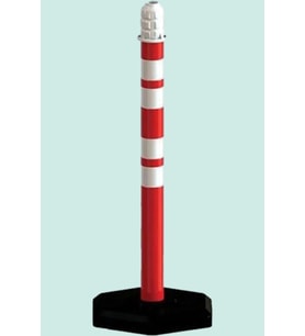 Trafik Güvenlik Dikmesi 120cm Ut6003 60x1200 CE ISO 9001 Dubalı Uyarı Mıcır (STD)
