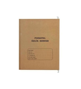 Gülpaş Personel Özlük Dosyası 4 Seperatörlü Askılı Demir Çubuk 21x30 4 Lü