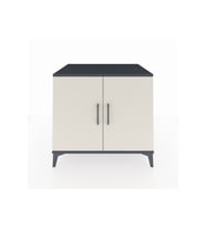Kronos Şifonyer 2 Raflı 2 Kapaklı 88x59x80 Antrasit-Aytaşı