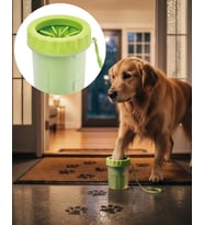 Orta Ve Büyük Irk Köpekler İçin Pati Yıkama Kabı Pratik Hijyen Çözümü