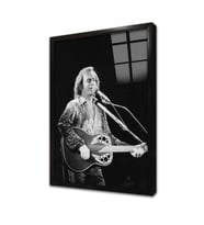 Rolling Stones Çerçeveli Cam Tablo