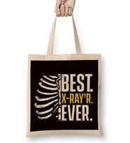 Best Technician Ever Radiography Hospital Radiologist Bez Çanta Uzun Saplı