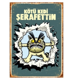 Ahşap MDF Poster (27x18cm)