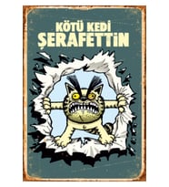 Ahşap MDF Poster (27x18cm)