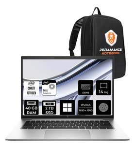 HP Elitebook 840 G9 i7 1255U 40GB RAM 2TB SSD 14" FHD+ Win11 Pro 9M431ATPN414 Notebook + Per4 Çanta