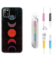 INFINIX Smart 4 5 6 Zero 8 S5 Pro Kılıf Kablo Koruma Spiral Silikon Epiclys 1645