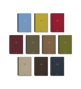 PAPİRÜS  NOTE CASE SERT KAPAK SPİRALLİ 16X23 120YP. ÇİZGİSİZ DEFTER