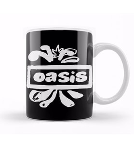 Oasis Logo Kupa Bardak Porselen