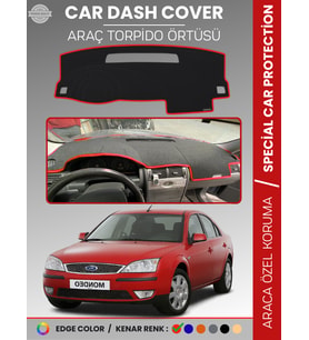FORD MONDEO (2007-2014) Torpido Örtüsü Ön Göğüs Torpido Koruma Tam Uyum Kaymaz Kolay Montaj