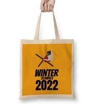 Winter Olympics Beijing 2022 Bez Çanta Uzun Saplı