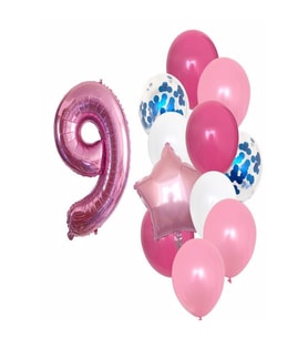 Doğum Günü Yaş Partisi Balon Seti
