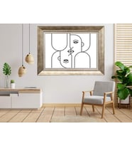 Gümüş Çerçeveli Tablo nb1437