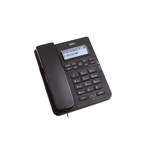 Karel TM145 Ekranlı Masaüstü Kablolu Telefon Siyah